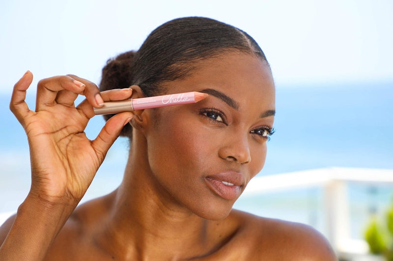 Chella Highlighter Makeup Pencil - Vegan, Cruelty Free, Paraben Free, Gluten Free - Use as a Highlighter, Concealer and Under Eye Liner (Dark Matte) - Image 3